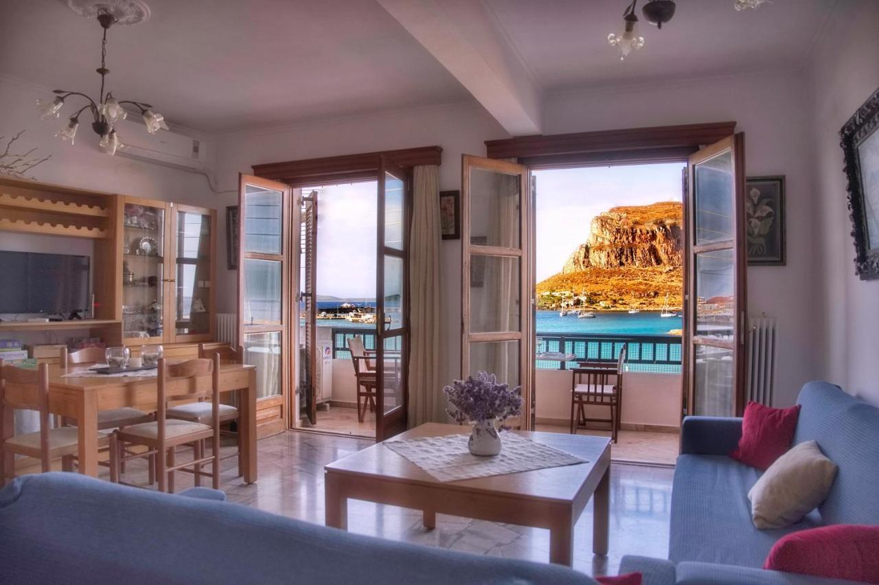 Matroni'S House - 2Ος Όροφος, Ιδιόκτητο Σπίτι Apartment Monemvasia Bagian luar foto
